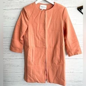 Lucy Paris Orange Blazer Coat NWT